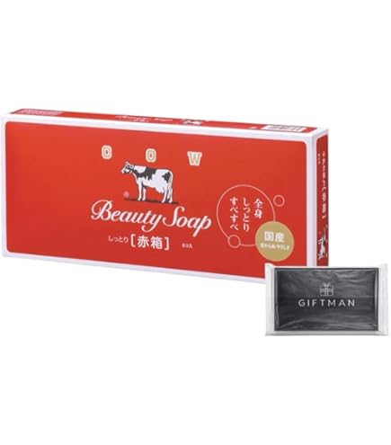 Amazon | Natura Select 牛乳石鹸 赤箱90g×7個（6個＋1個おまけ